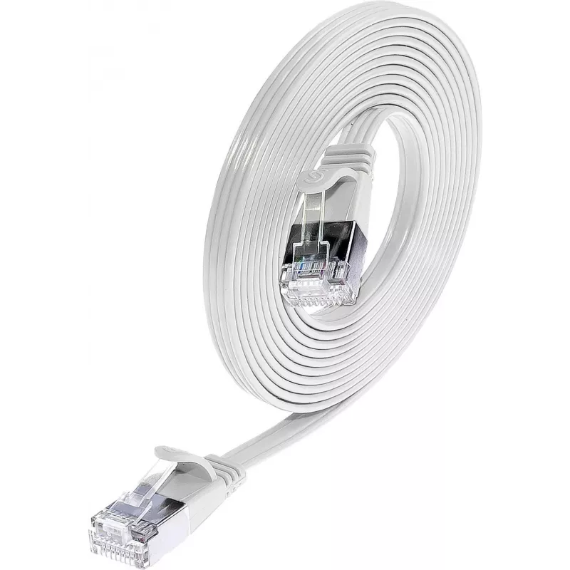 Wirewin Triotronik PKW-STP-SLIM-KAT6 3.0 WS cabo patch Ethernet Slim Cat6 U/FTP 3m branco