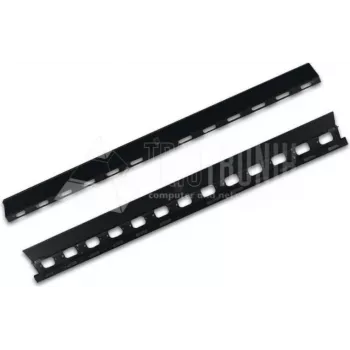 Prateleira de rack ventilada ajustável Wirewin VCO 42U BL 1U 19 polegadas preto