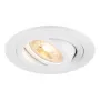 Foco de encastrar SLV NEW TRIA 75 redondo GU10 máx. 10W branco 75mm