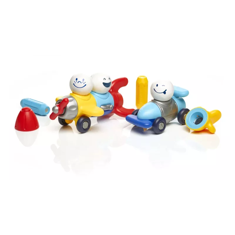 SmartMax My First Explorers Conjunto de construção magnético de 15 peças para crianças a partir de 1 ano