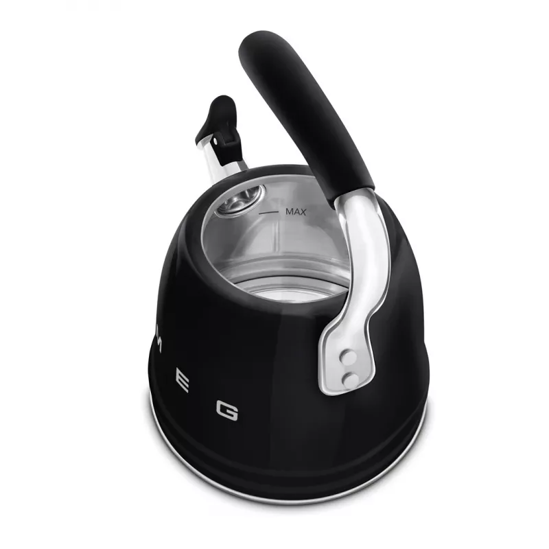 Smeg 50's Style WKF01BL chaleira para fogão, preta