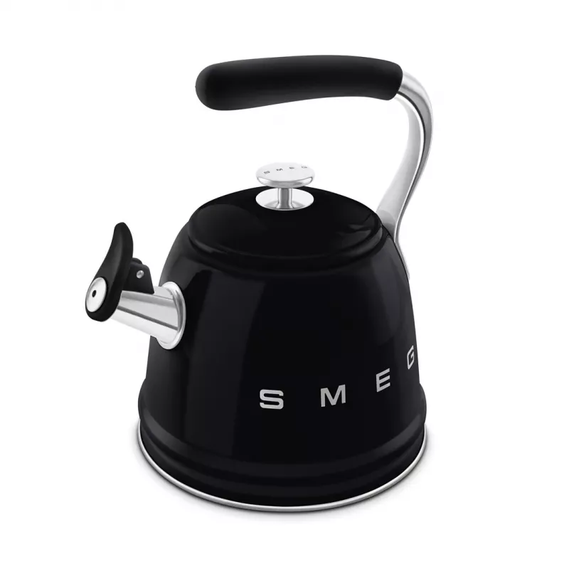 Smeg 50's Style WKF01BL chaleira para fogão, preta