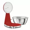 SMEG Balança de cozinha analógica e digital vermelha KSF01RDWW