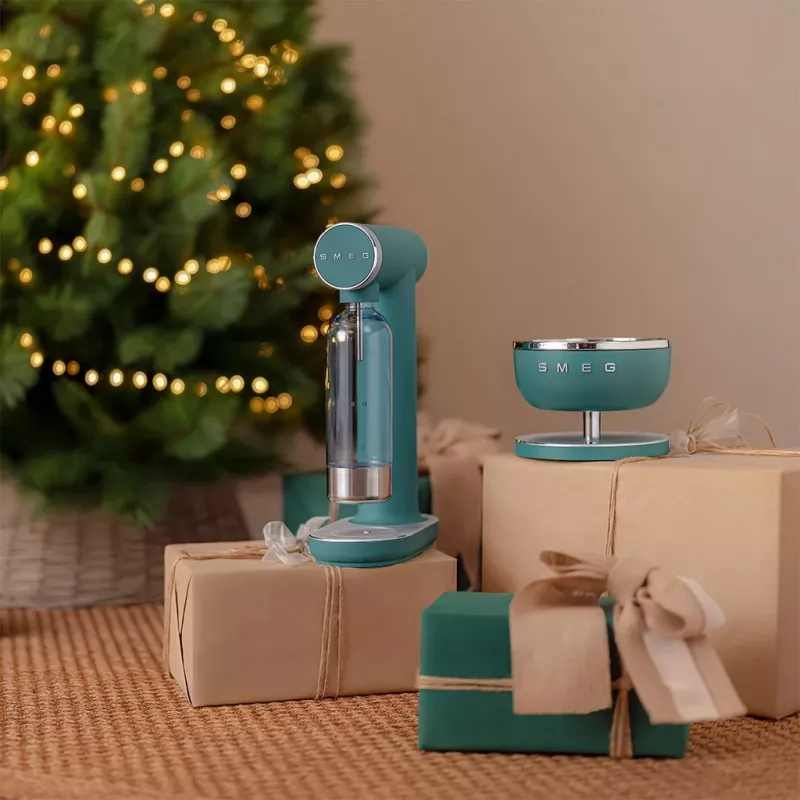 Balança de cozinha Smeg Collezione KSC01EGMWW verde esmeralda