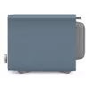 Micro-ondas combinado Smeg MOC02SBMEU, 9 funções, 2100 W, Storm Blue mate
