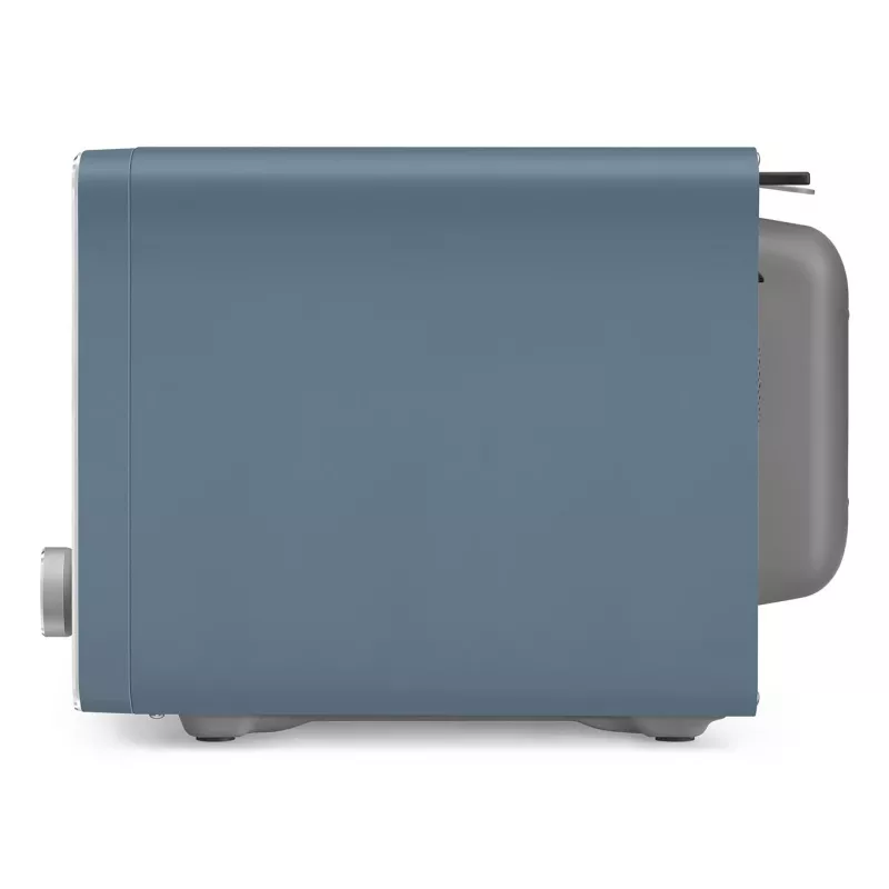 Micro-ondas combinado Smeg MOC02SBMEU, 9 funções, 2100 W, Storm Blue mate