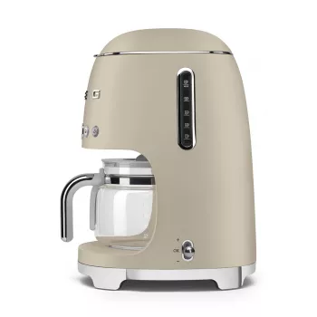 Máquina de café de filtro Smeg DCF02MLMEU, Bege, Edição Ines de la Fressange Paris