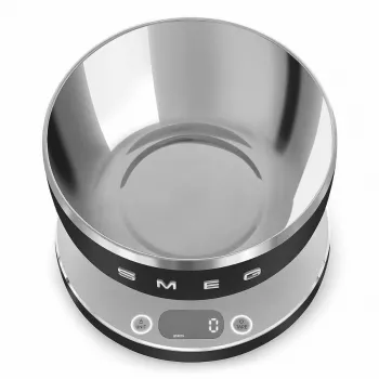 Balança de cozinha digital SMEG preta KSC01BLMWW