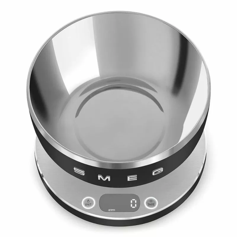 Balança de cozinha digital SMEG preta KSC01BLMWW