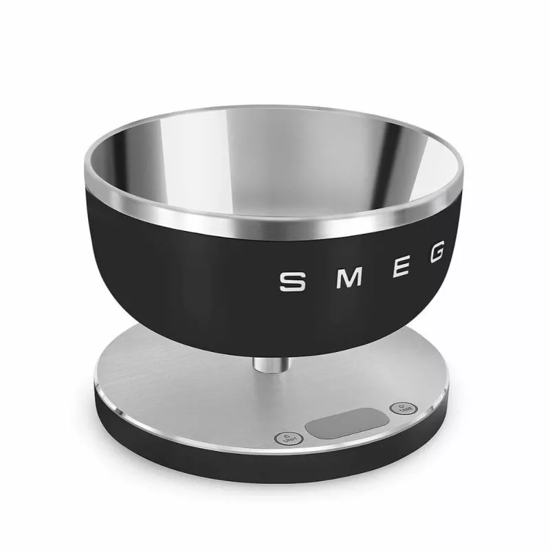 Balança de cozinha digital SMEG preta KSC01BLMWW