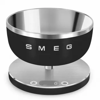Balança de cozinha digital SMEG preta KSC01BLMWW