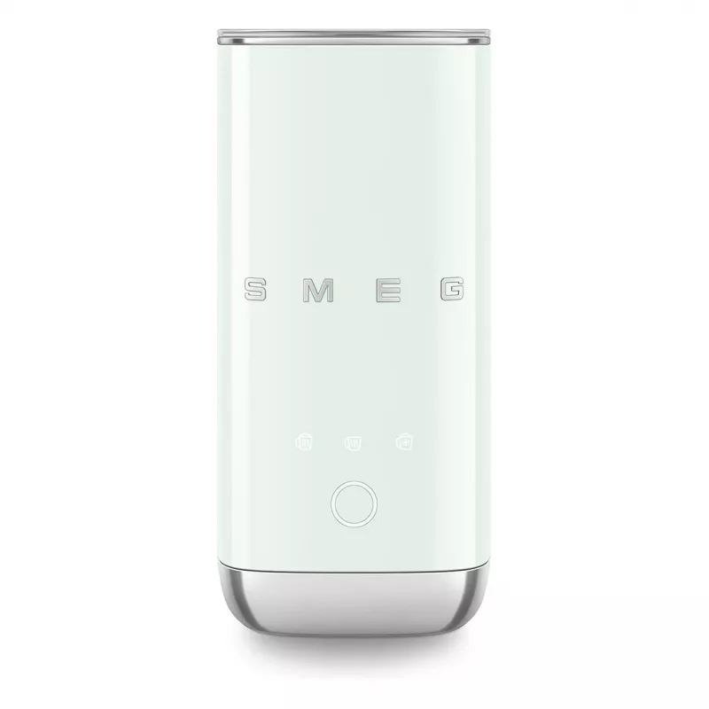 Smeg MFF02PGEU Espumador e aquecedor de leite automático, verde pastel, 500 W