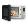 Micro-ondas combinado Smeg MOC02BLMEU, 9 funções, 2100 W, preto mate