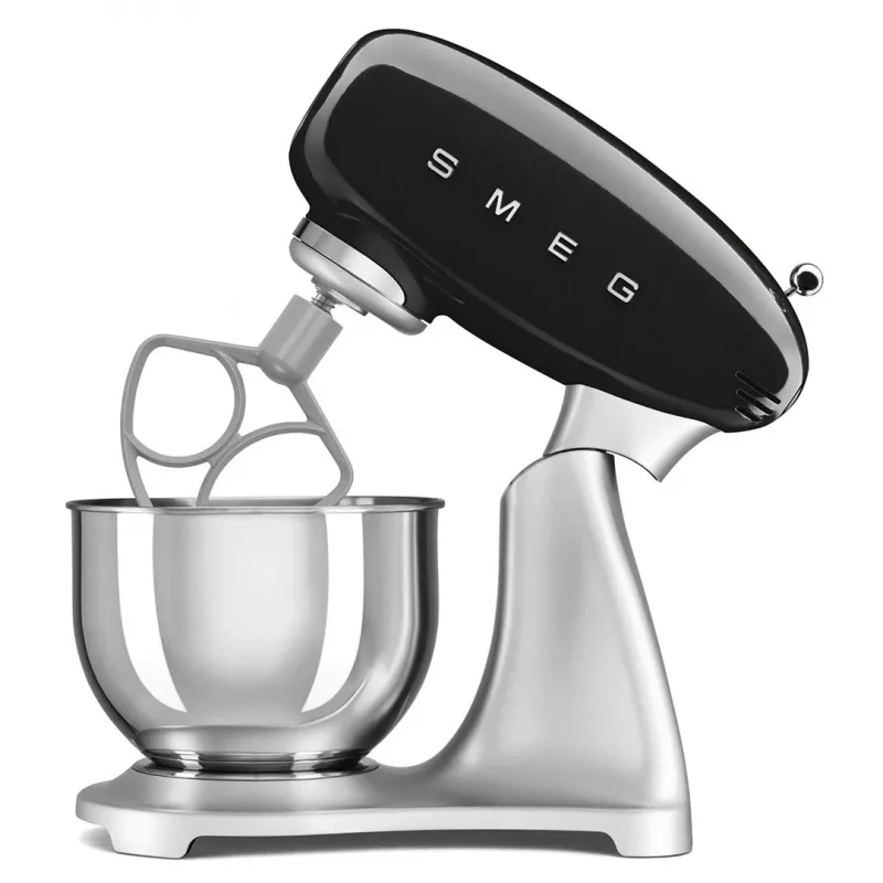 Batedeira Smeg SMF04BLEU 50's Style, 800 W, 4,8 l, Preto