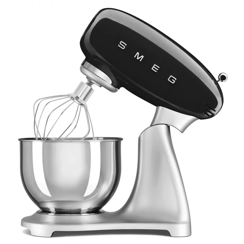Batedeira Smeg SMF04BLEU 50's Style, 800 W, 4,8 l, Preto