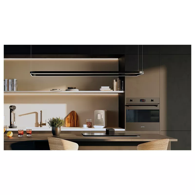 SMEG máquina de água com gás Collezione Aesthetic preto SKC01BLM