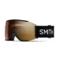 Óculos de esqui Smith Squad Mag - preto com lentes ChromaPop Pro Gold Mirror e Storm Rose Flash