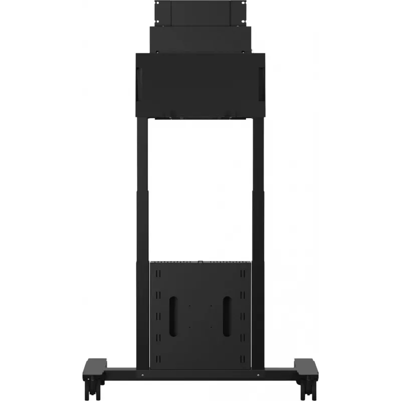 SMS Func Mobile Motorized Flipster 2 Carrinho - Preto - para ecrãs até 65 polegadas - para Microsoft Surface Hub 2S 50 polegadas, Samsung Flip WM55H, Flip 2 WM55R, WM65R, WM85R