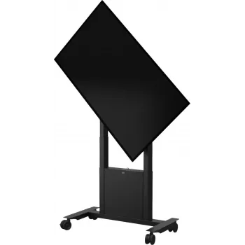 SMS Func Mobile Motorized Flipster 2 Carrinho - Preto - para ecrãs até 65 polegadas - para Microsoft Surface Hub 2S 50 polegadas, Samsung Flip WM55H, Flip 2 WM55R, WM65R, WM85R