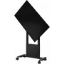 SMS Func Mobile Motorized Flipster 2 Carrinho - Preto - para ecrãs até 65 polegadas - para Microsoft Surface Hub 2S 50 polegadas, Samsung Flip WM55H, Flip 2 WM55R, WM65R, WM85R