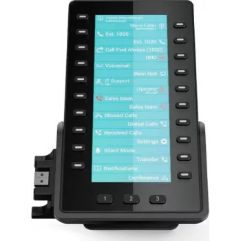 Módulo de expansão Snom D8C para telefones IP D862/D865, ecrã colorido 4,3