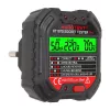 Testador de tomadas com visor digital Habotest HT107D