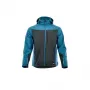 SOFTSHELL COMFORT L Casaco softshell - preto/cinzento, tamanho L, repelente à água 8000mm, respirável, corta-vento, 3 bolsos