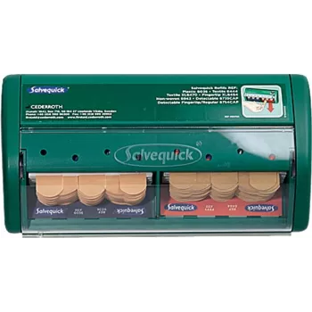 Söhngen Distribuidor de pensos 1009070, 120 pensos, sistema Quick-CD, para montagem na parede, azul
