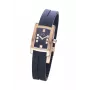 Relógio analógico de quartzo SOL WATCH WOMAN 10011/1 (23mm) - caixa de aço inoxidável, mostrador branco, bracelete de pele preta