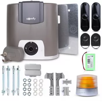 Pack Somfy Elixo 3S+ M IO Comfort para portões de correr até 600 kg