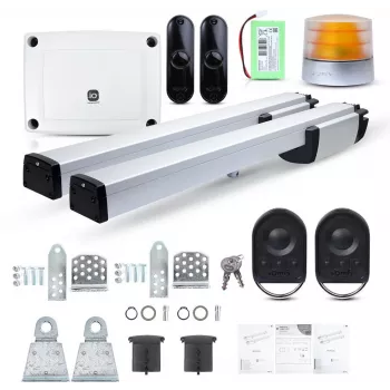 Somfy Ixengo L 3S+ IO Comfort Pack para portões de dois batentes de 8 m