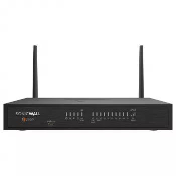 SonicWall TZ Series (Gen 8) TZ 380W appliance de segurança com 1 ano SonicWall Cloud Secure Edge, 2.5GbE, 5GbE, 1GbE, Wi-Fi 6, 2,4 GHz/5 GHz, SonicWALL Secure Upgrade Advanced Edition (3 anos opcional)