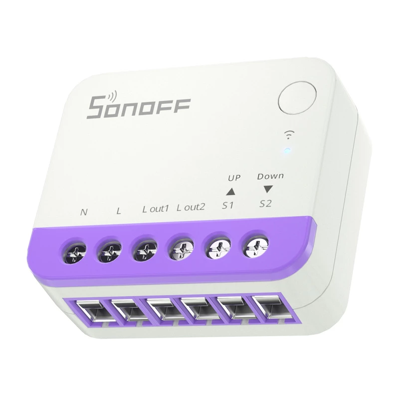 Interruptor inteligente mini para estores Sonoff MINI-RBS WiFi (pack de 2)