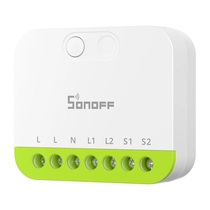 Mini interruptor ZigBee de dois canais Sonoff MINI-ZB2GS
