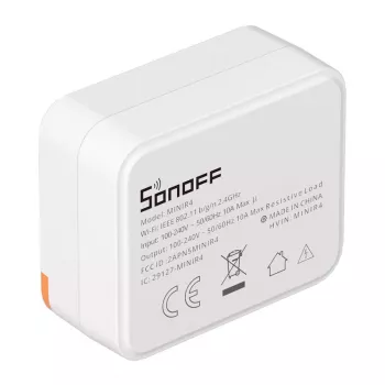 Interruptor inteligente SONOFF MINIR4 (Extreme), pack de 4