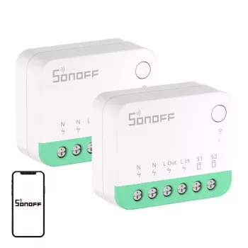Interruptor Matter SONOFF MINIR4M (Extreme), pack de 2
