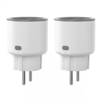 Tomada inteligente WiFi SONOFF S60TPF (pack de 2) com monitorização de energia e controlo por voz