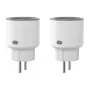 SONOFF S60ZBTPF Tomada Inteligente Zigbee 3.0 (Pack de 2) Tipo F, Controlo Remoto, Horários, Controlo por Voz