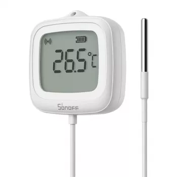 Sonoff SNZB-02LD Sensor de temperatura LCD Zigbee 3.0 com sonda externa