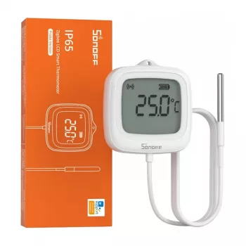 Sonoff SNZB-02LD Sensor de temperatura LCD Zigbee 3.0 com sonda externa