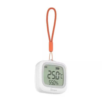 Sensor de temperatura e humidade ZigBee com LCD SONOFF SNZB-02WD