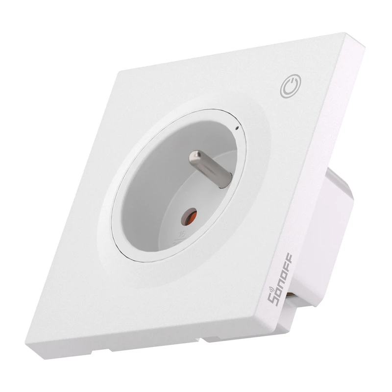 Tomada de parede inteligente Wi-Fi Sonoff WS01TPE-E (Type E)
