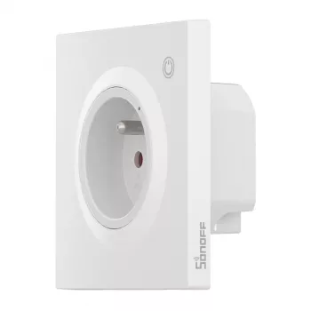 Tomada de parede inteligente Wi-Fi Sonoff WS01TPE-E (Type E)