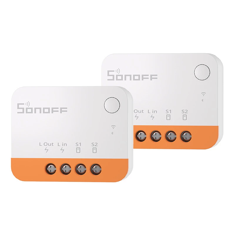 Mini interruptor inteligente ZigBee Sonoff ZBMINIL2 (pack de 2)