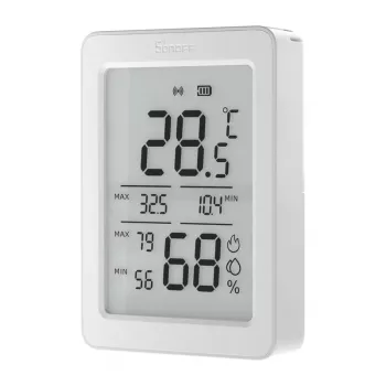 Sensor de temperatura e humidade SONOFF ZigBee SNZB-02DR2, pack de 2