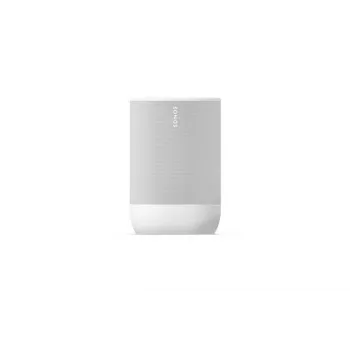 Sonos Move 2 - altifalante inteligente portátil branco, Wi-Fi 6, Bluetooth 5.0, IP56, bateria 24h, USB-C