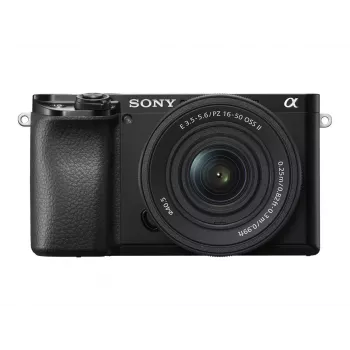 Sony Alpha 6100A ILCE6100AKB.CEC câmara de sistema com objetiva E PZ 16–50mm OSS II, preto