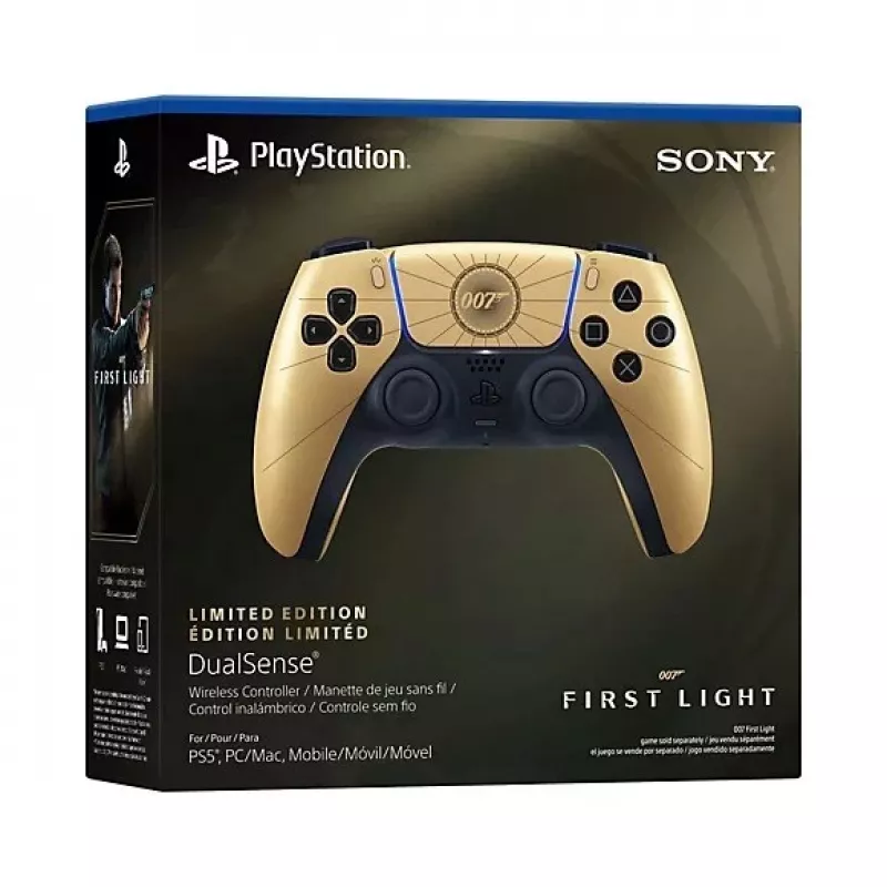 Sony DualSense comando sem fios, 007 First Light Edition