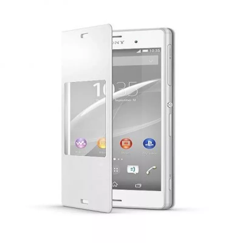 Sony Capa Flip para Xperia Z3 D6603 SCR24 Branco