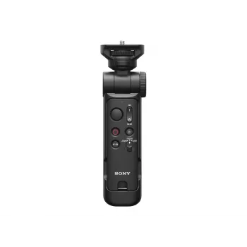 Punho de disparo multifunções Sony GP-VPT3 com comando remoto sem fios, mini tripé, Bluetooth, para câmaras Alpha, RX e ZV, preto